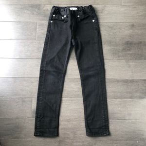 Burberry black denim jeans. Size 8 yrs